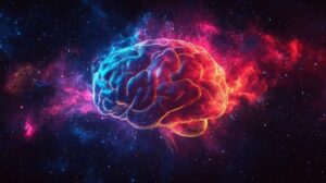 cosmic brain visualization stockcake